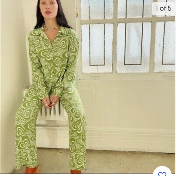 NEW NEVER WORN - XS Lisa Says Gah! Green Bailey Set! - Picture 3 of 4